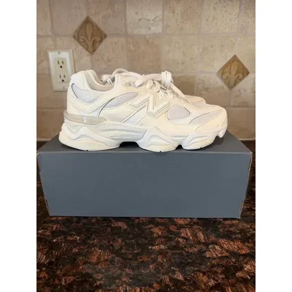 New Balance 9060 | Sea Salt White | Size 5.5Y/7W BRAND NEW - Picture 3 of 5